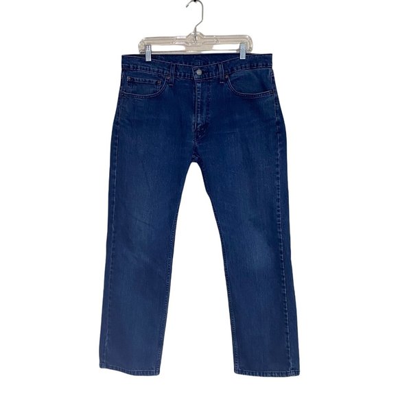 Levi's Men's 559 Relaxed Straight Dark Wash Jeans Size 36/30 - Picture 1 of 9